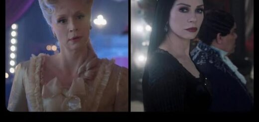Larissa Weems Stuns in Gothic Elegance at Exclusive Addams-Inspired Gala
